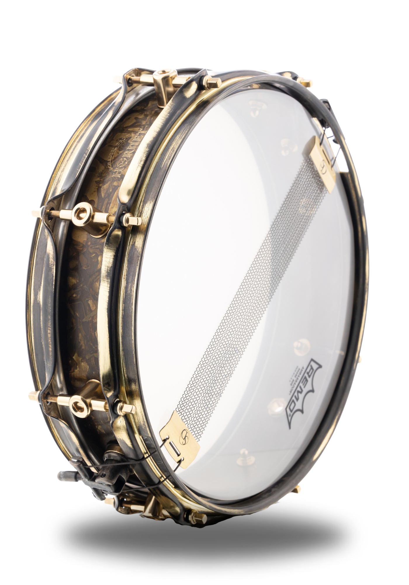 Schagerl Hornet 12"x3" Snare - Brass - Patina