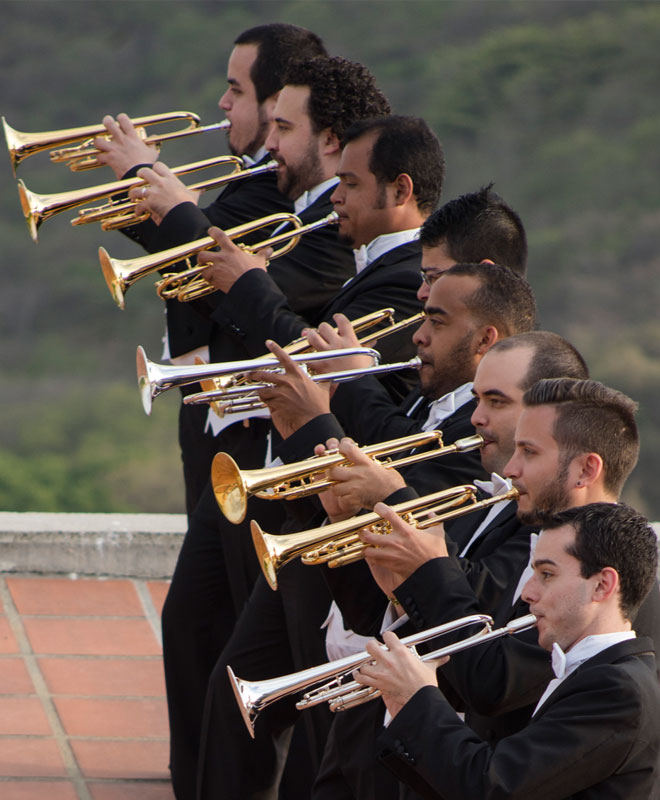 Simon Bolivar Trompeten Ensemble Schagerl Artist