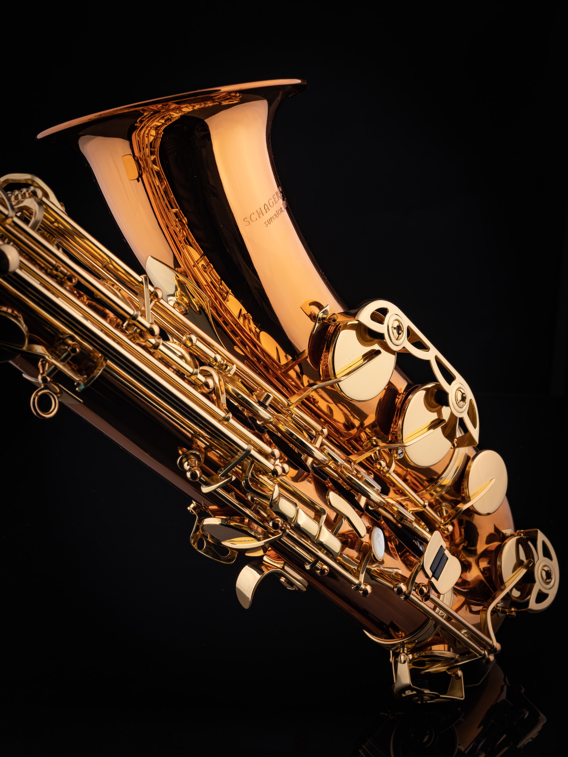 Schagerl SuperiorPro Tenorsaxophon T-2B, Bronze lackiert