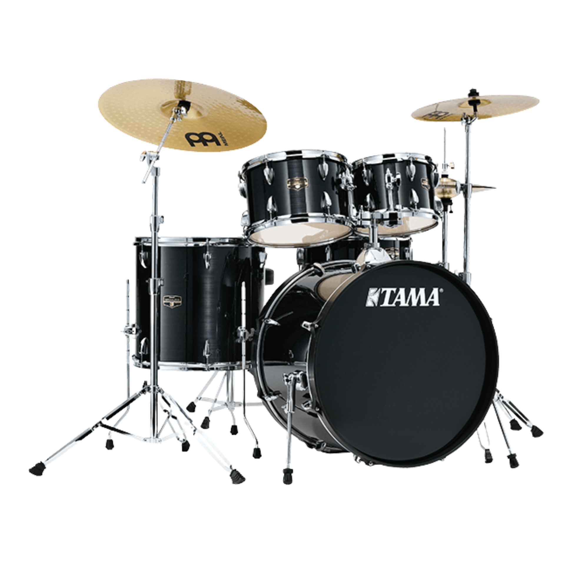 Tama Imperialstar Stud. Drumset schwarz inkl. Beckenset (OV)