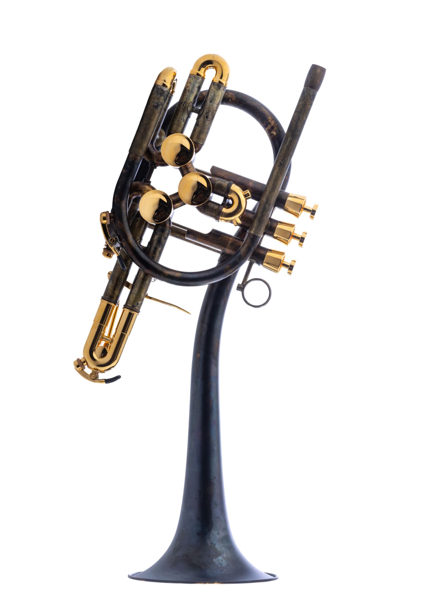 Schagerl Bb-Trumpet "RAWENI" vintage matt - gold 