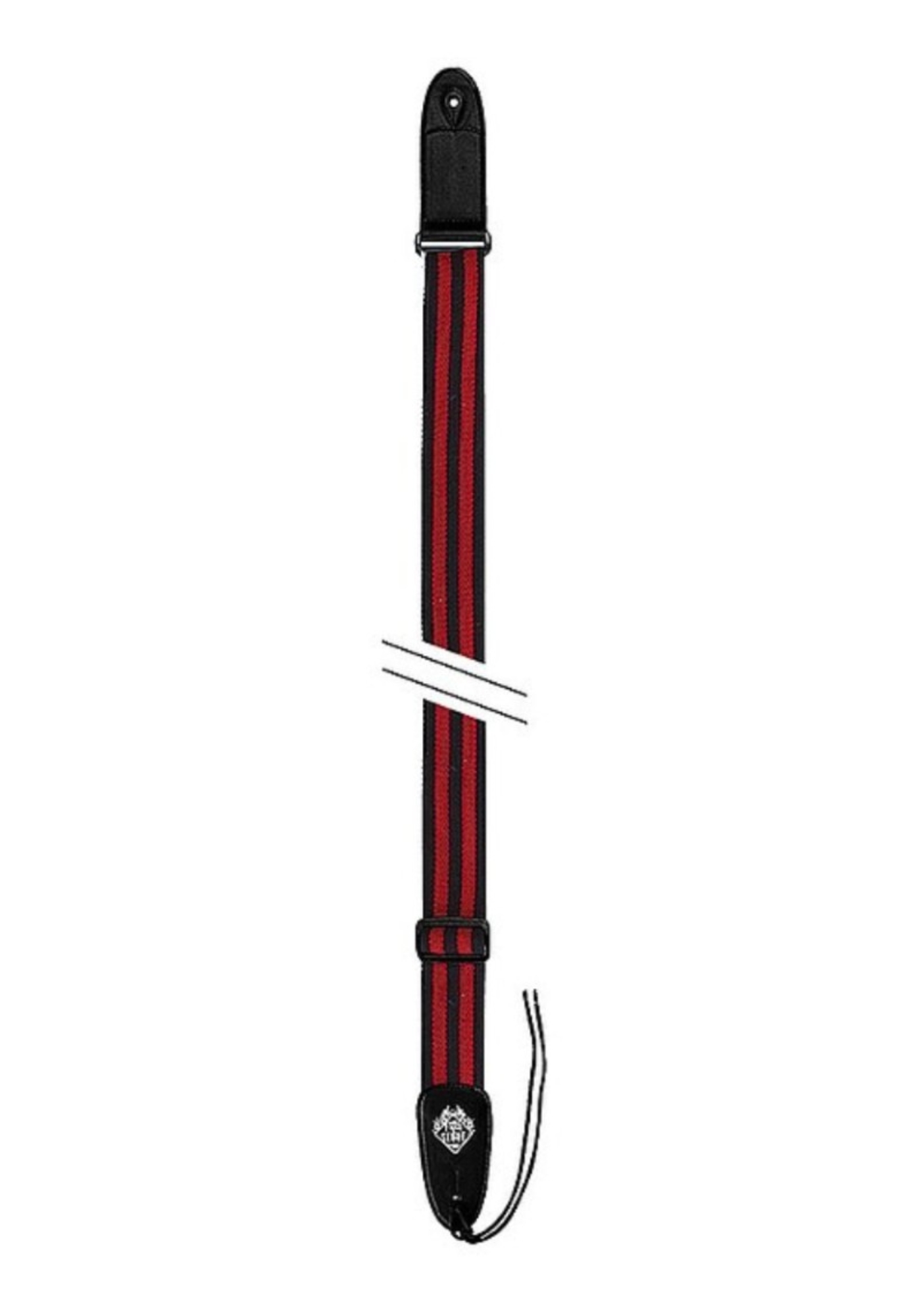 Fire&Stone Guitar Strap Cotton black/red 
