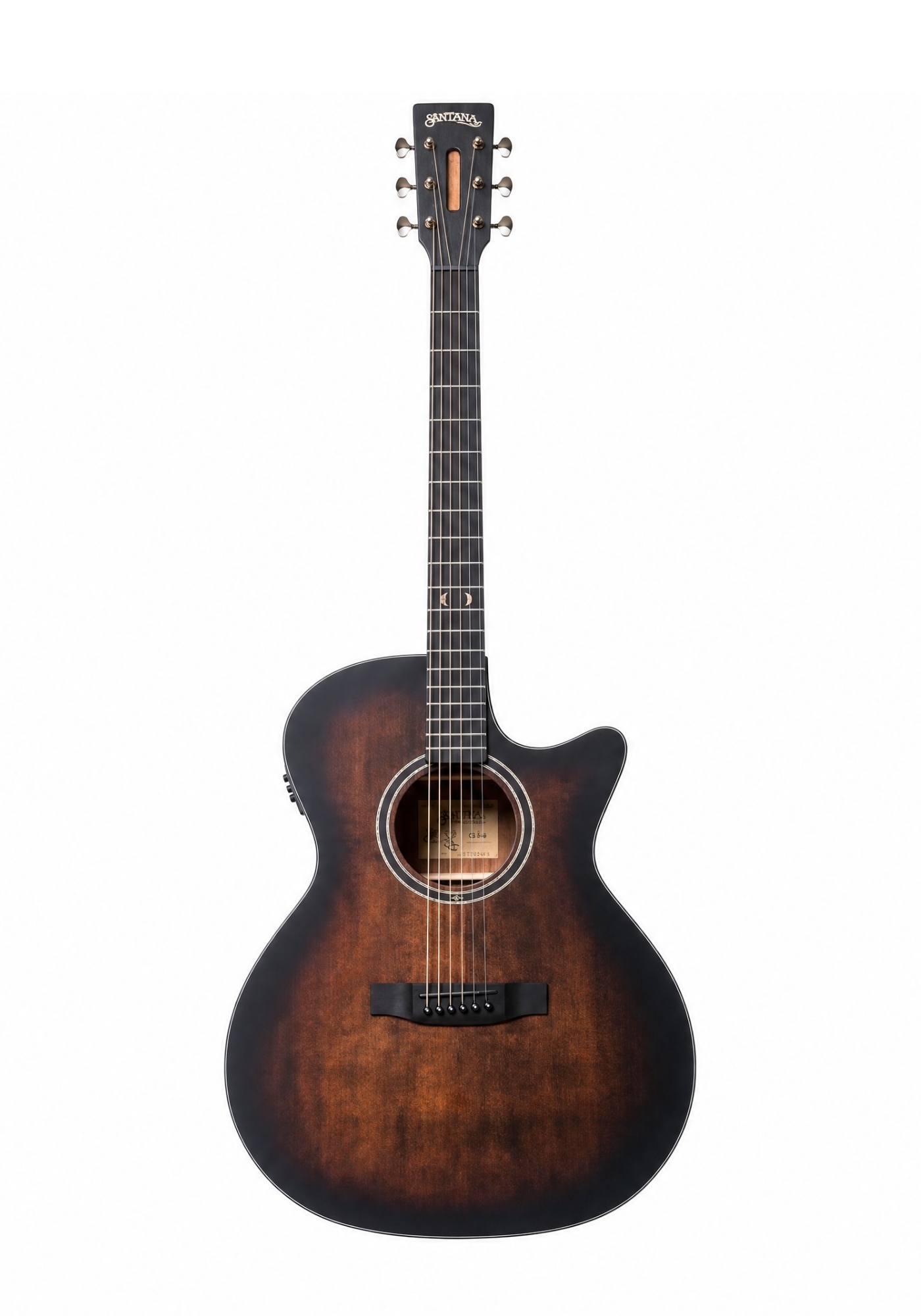 Santana Acoustic Guitar "OM Orchestral" Brown Burst finish