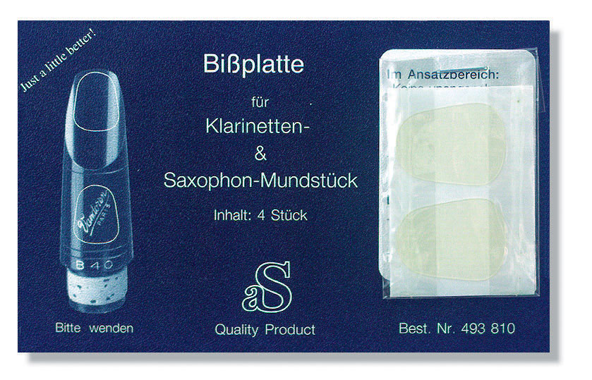 aS Bissplatten transparent 0.35 mm aS Bissplatten transparent 0.35 mm