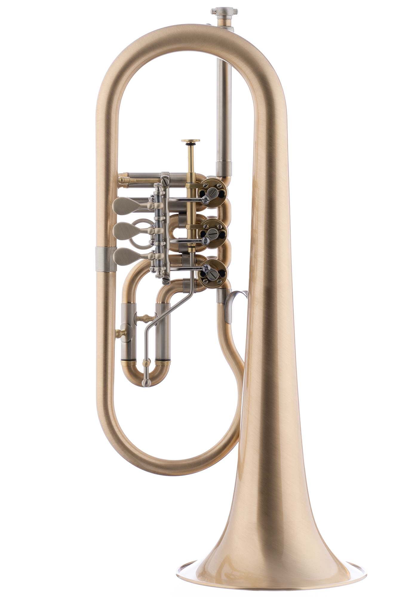 Schagerl Flugelhorn "HANS GANSCH" scratched lacquered