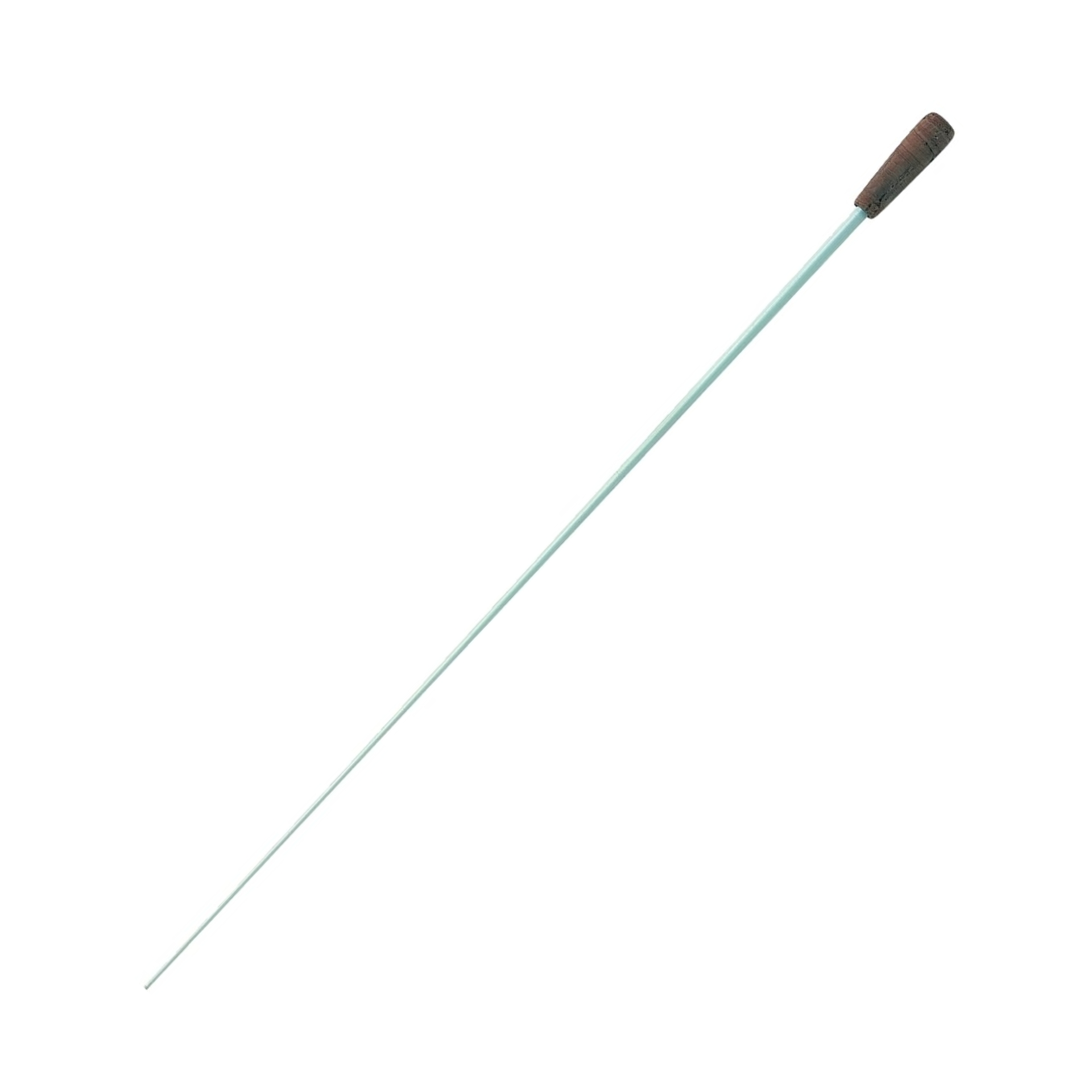 Baton Fibreglass white with cork handle, 42cm
