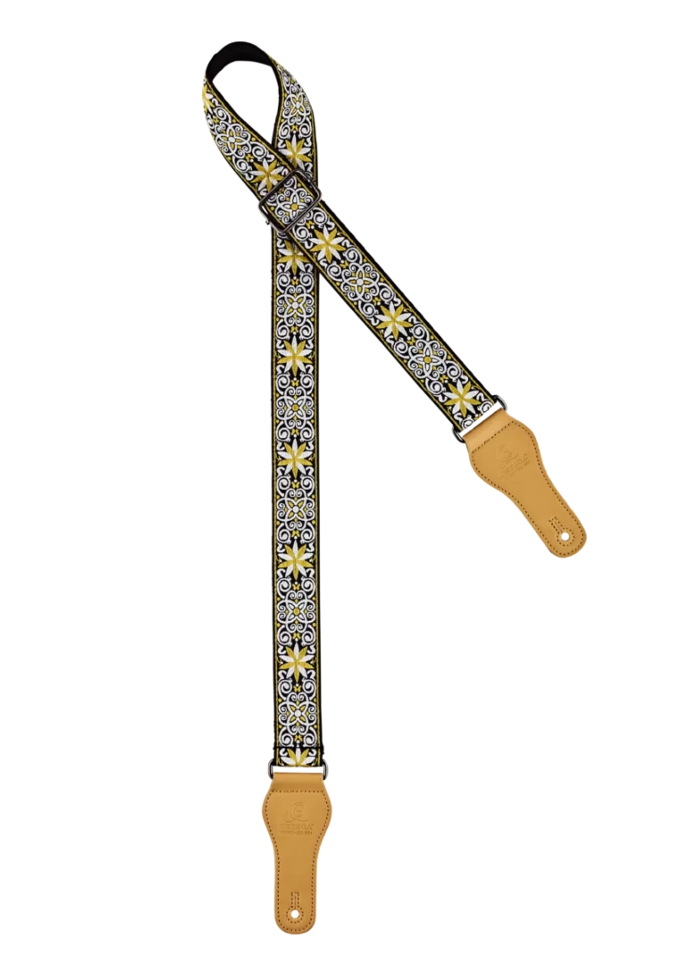 Ortega Ukulelegurt Baumwolle "Classic Yellow"