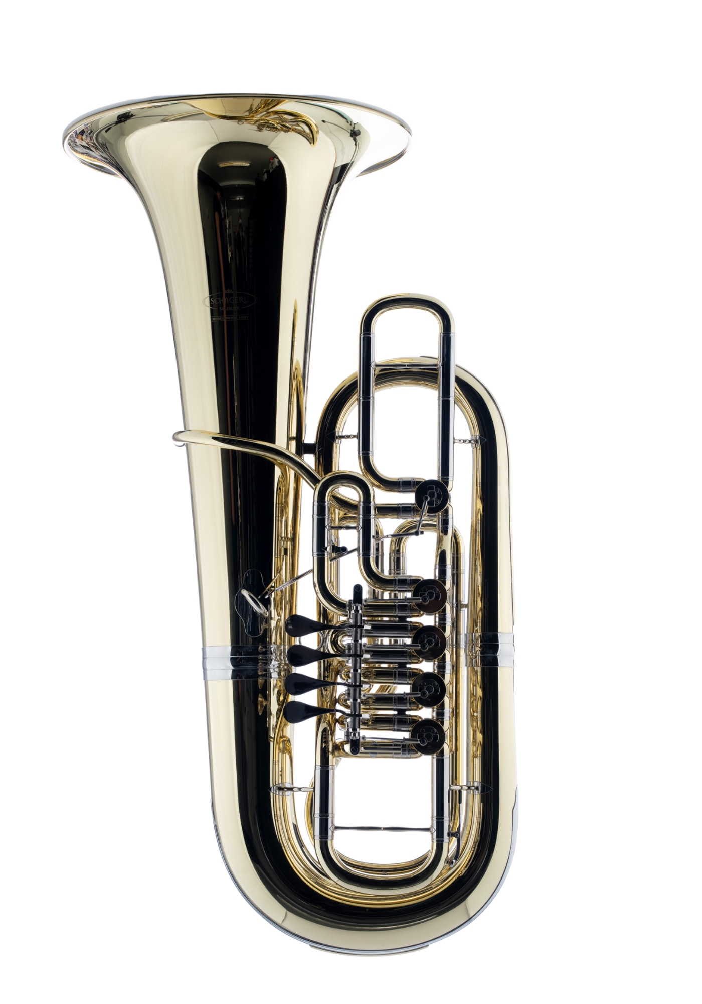Schagerl F-Tuba "Salzburg" 4+1 ventilig mit Gig Bag