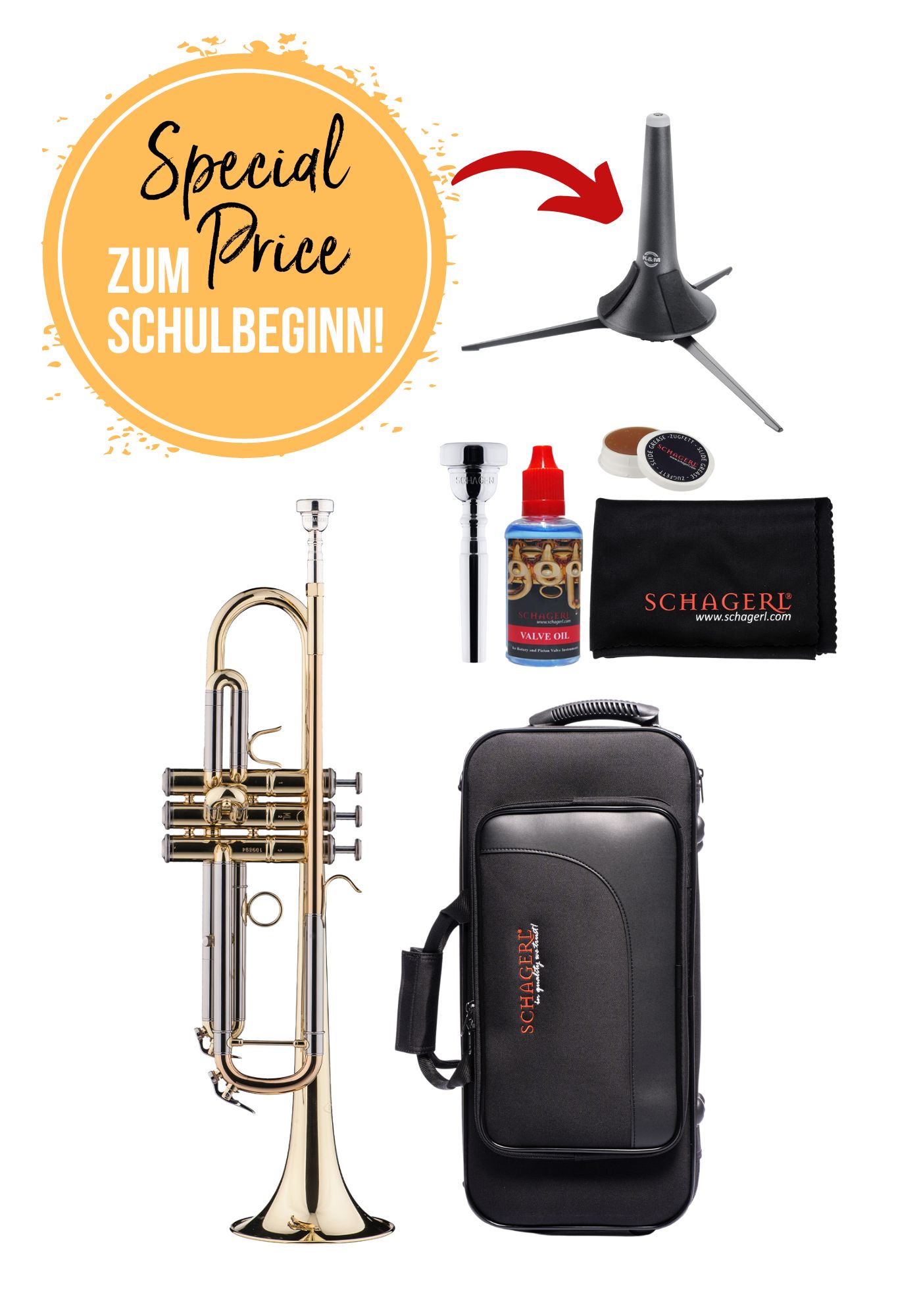 Schagerl Academica Bb-Trumpet TR-421L