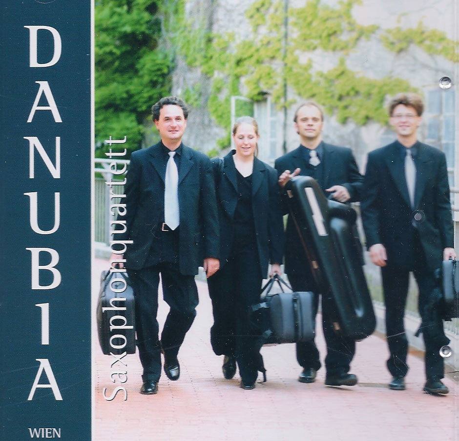 CD - Danubia Saxophonquartett Wien