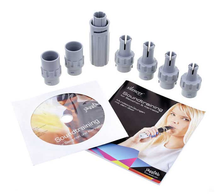 Jazzlab Silencer Schalldämpfer für Klarinette und Saxophon Jazzlab Silencer Schalldämpfer für Klarinette und Saxophon