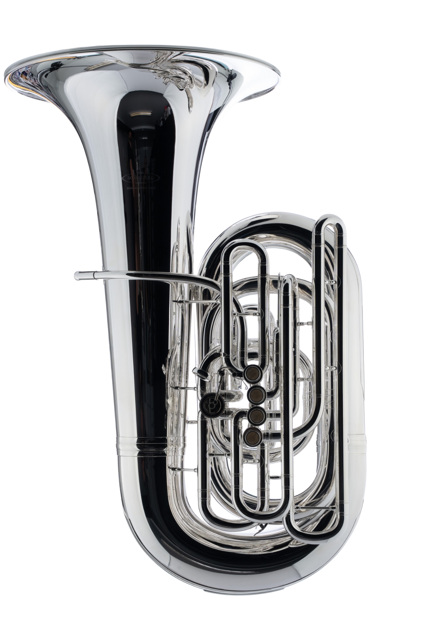 Schagerl C-Tuba "Valencia" versilbert inkl. Gig Bag - Intercontinental