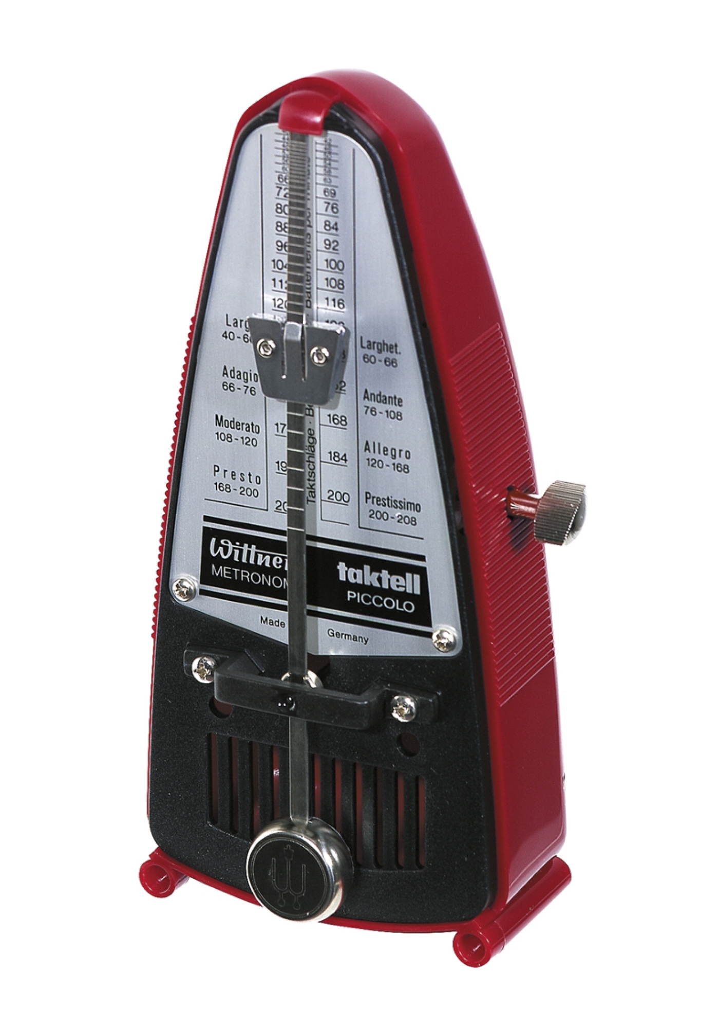 Wittner Metronom Taktell Piccolo rot Wittner Metronom Taktell Piccolo rot