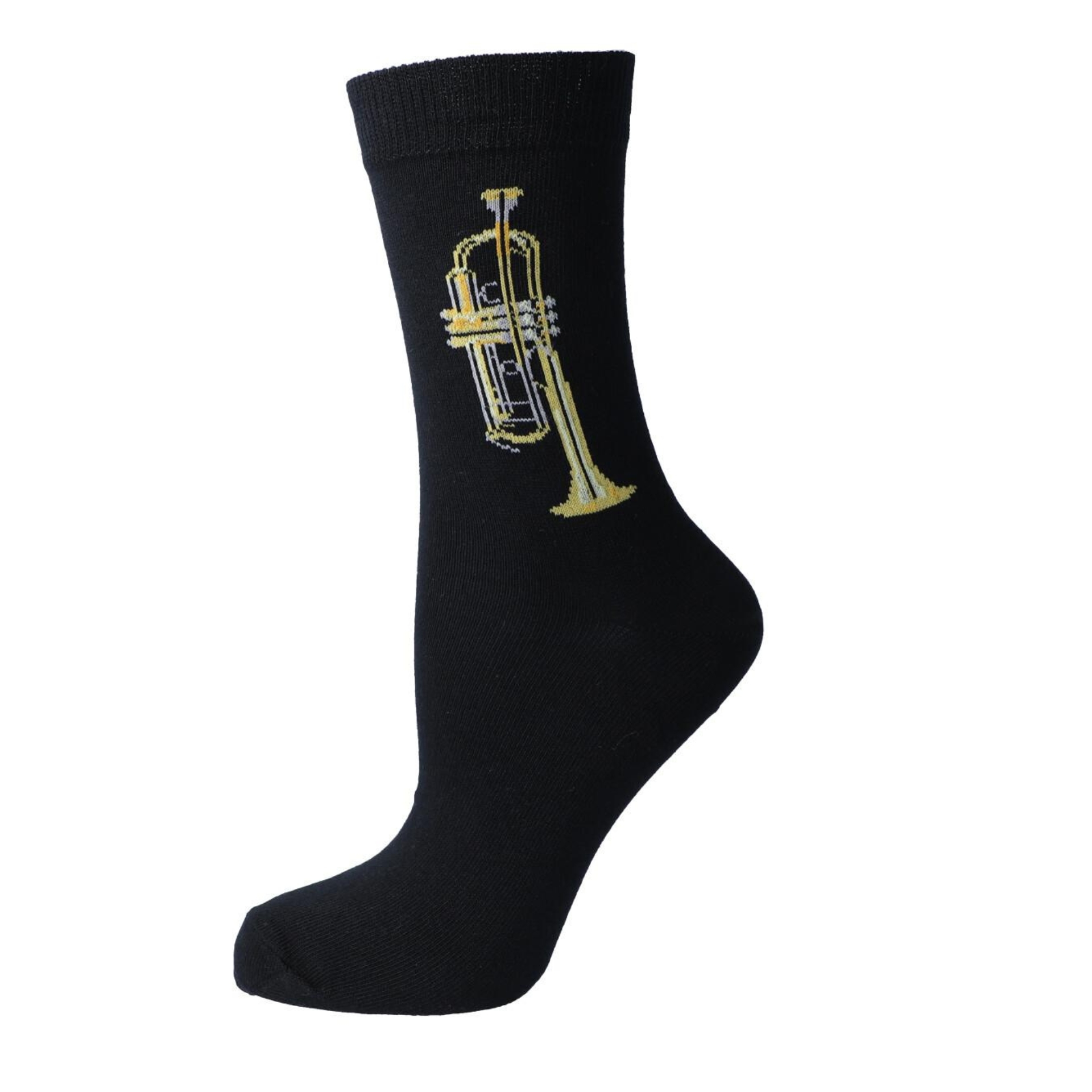 Socken Trompete 39/42 - 1 Paar - schwarz