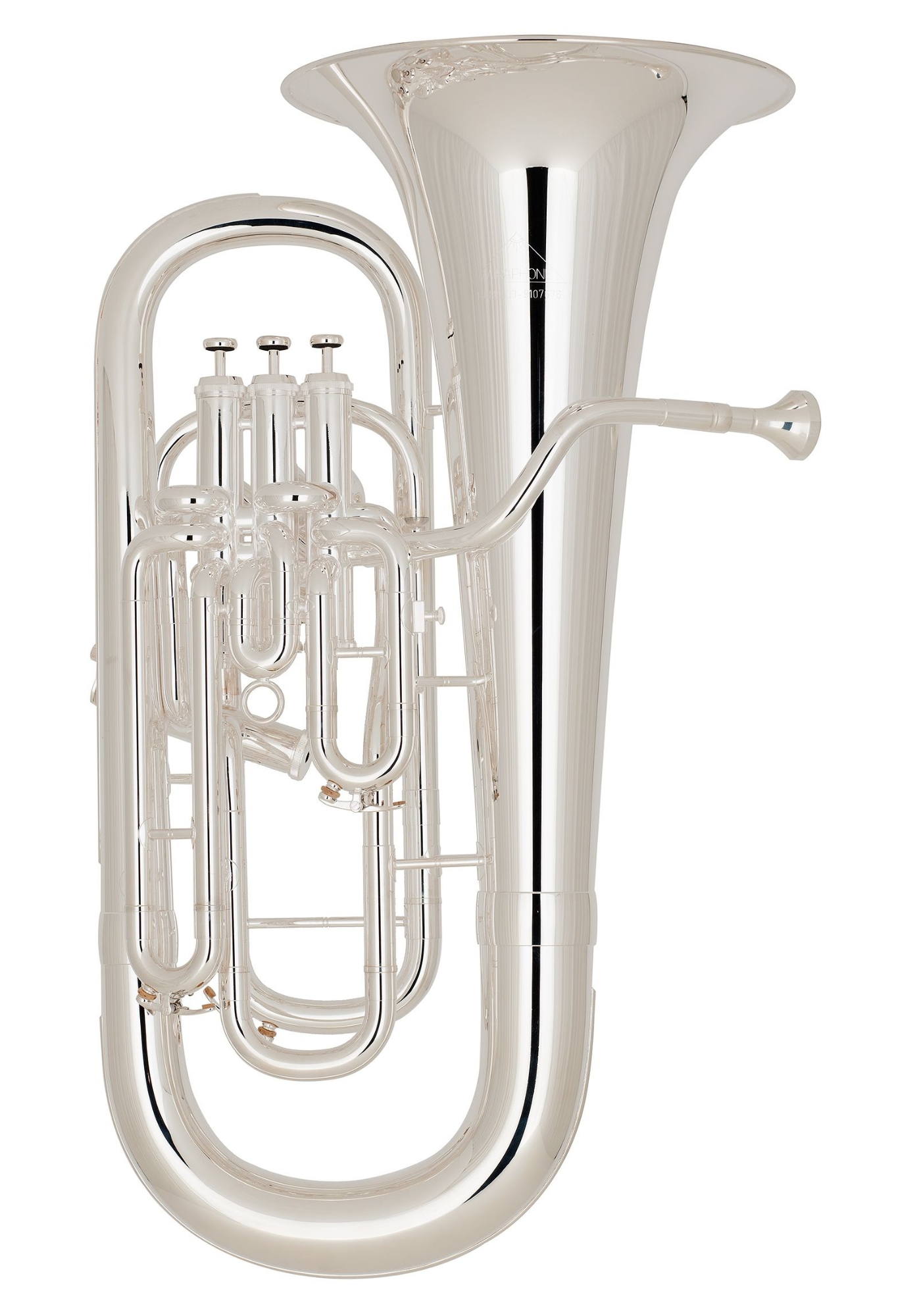 Miraphone Bb Euphonium M5000 silver plated