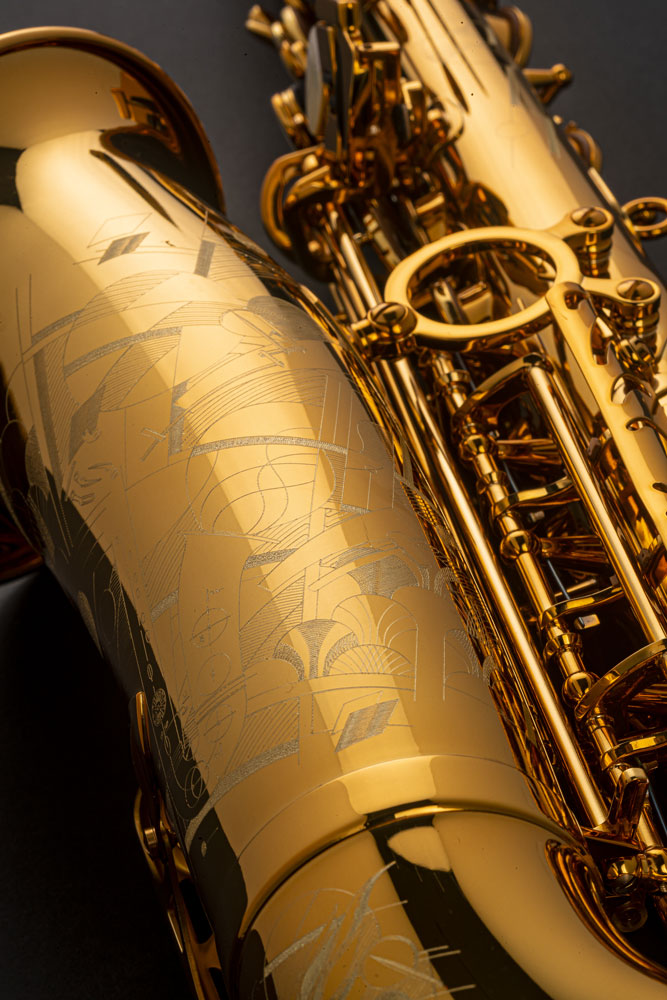 Selmer Alto Saxophone "Signature" Gold lacquered