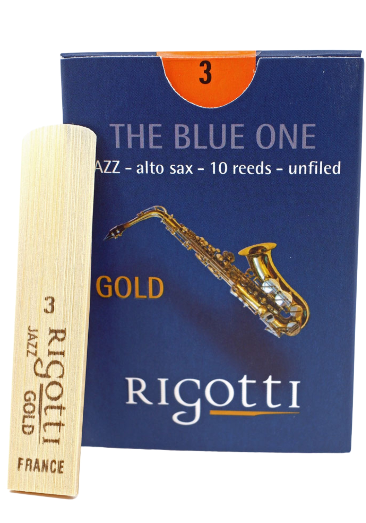 Rigotti Gold Jazz Altsaxblätter 2 1/2 light