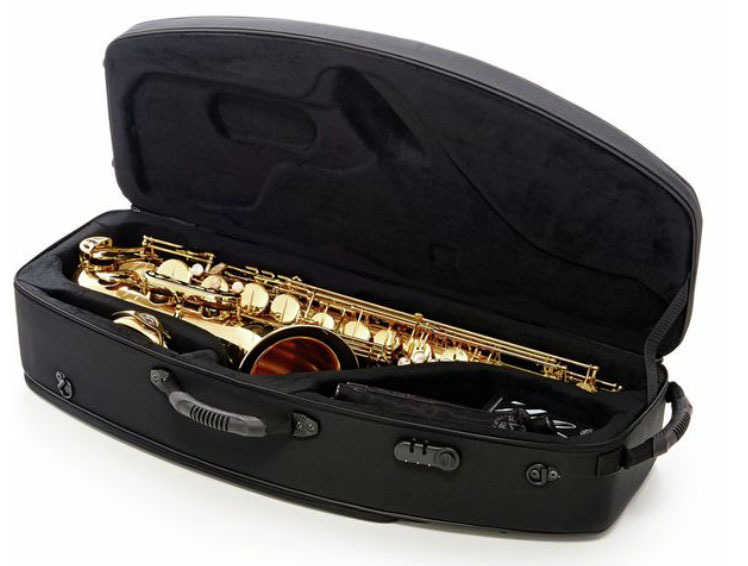 Selmer Tenorsaxophon SA80II Goldlack mit Gravur