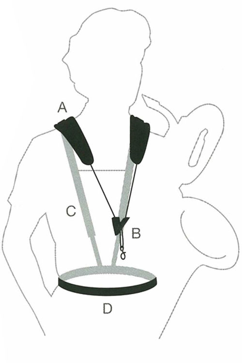 Vandoren Universal Tragegurt für Saxophon FNH100