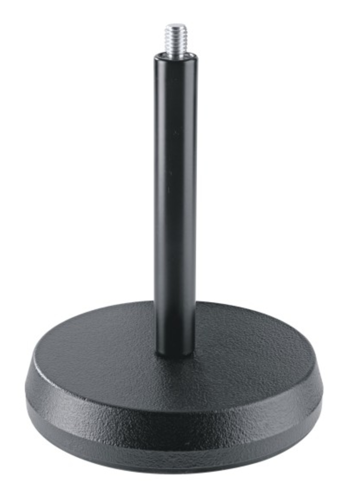 K&M 232 table stand incl. screw-on tube, black