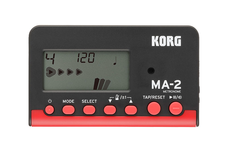 Korg Digital Metronom MA-2 rot/schwarz Korg Digital Metronom MA-2 rot/schwarz