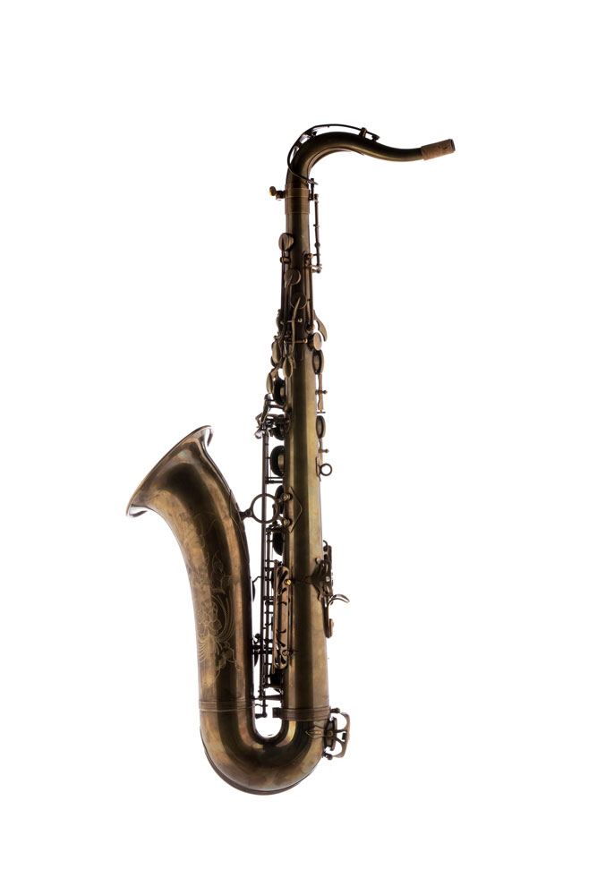 Schagerl Tenorsaxophon Model 66V-EC, unlackiert Vintage