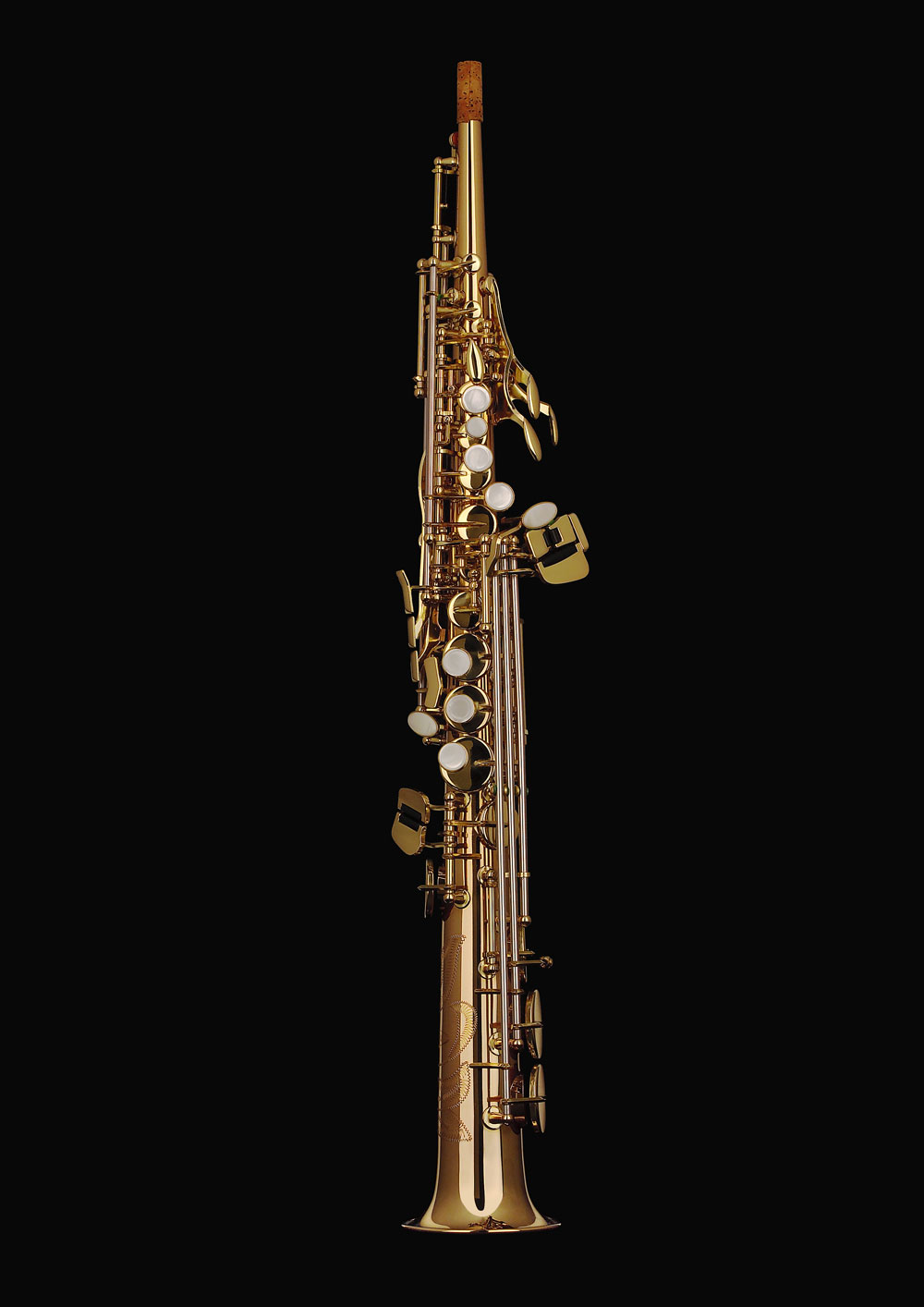 Schagerl Superior Sopransaxophon S-1LG, goldlackiert