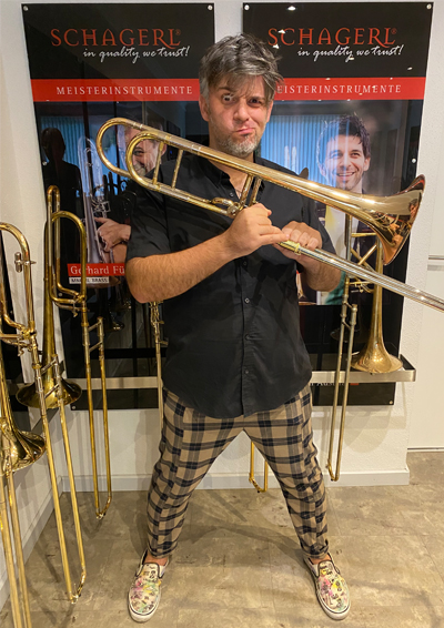 Zoltan Kiss about Schagerl Signature Mnozil Brass Trombone Schagerl Artist