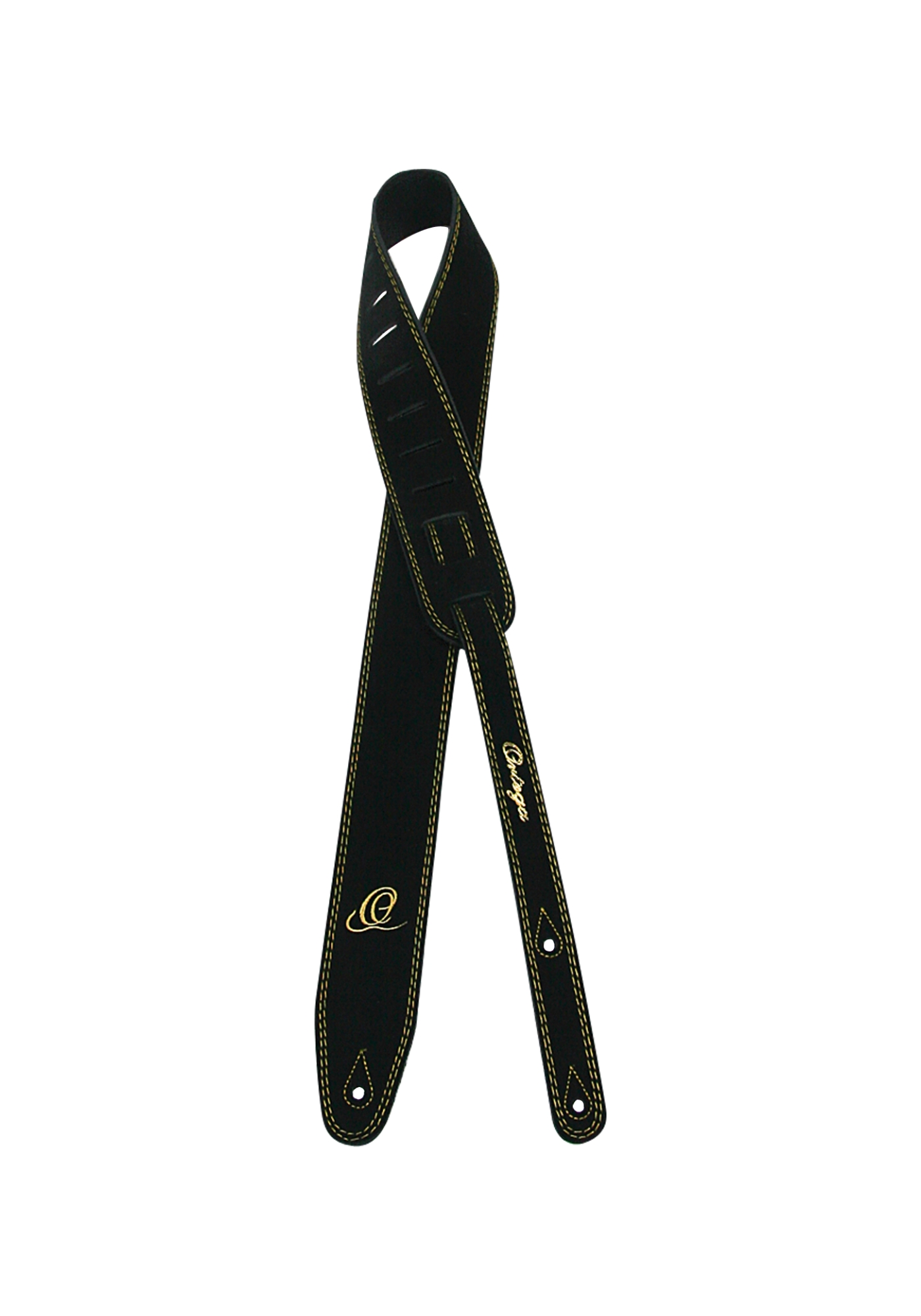 Ortega Suede Guitar Strap black 