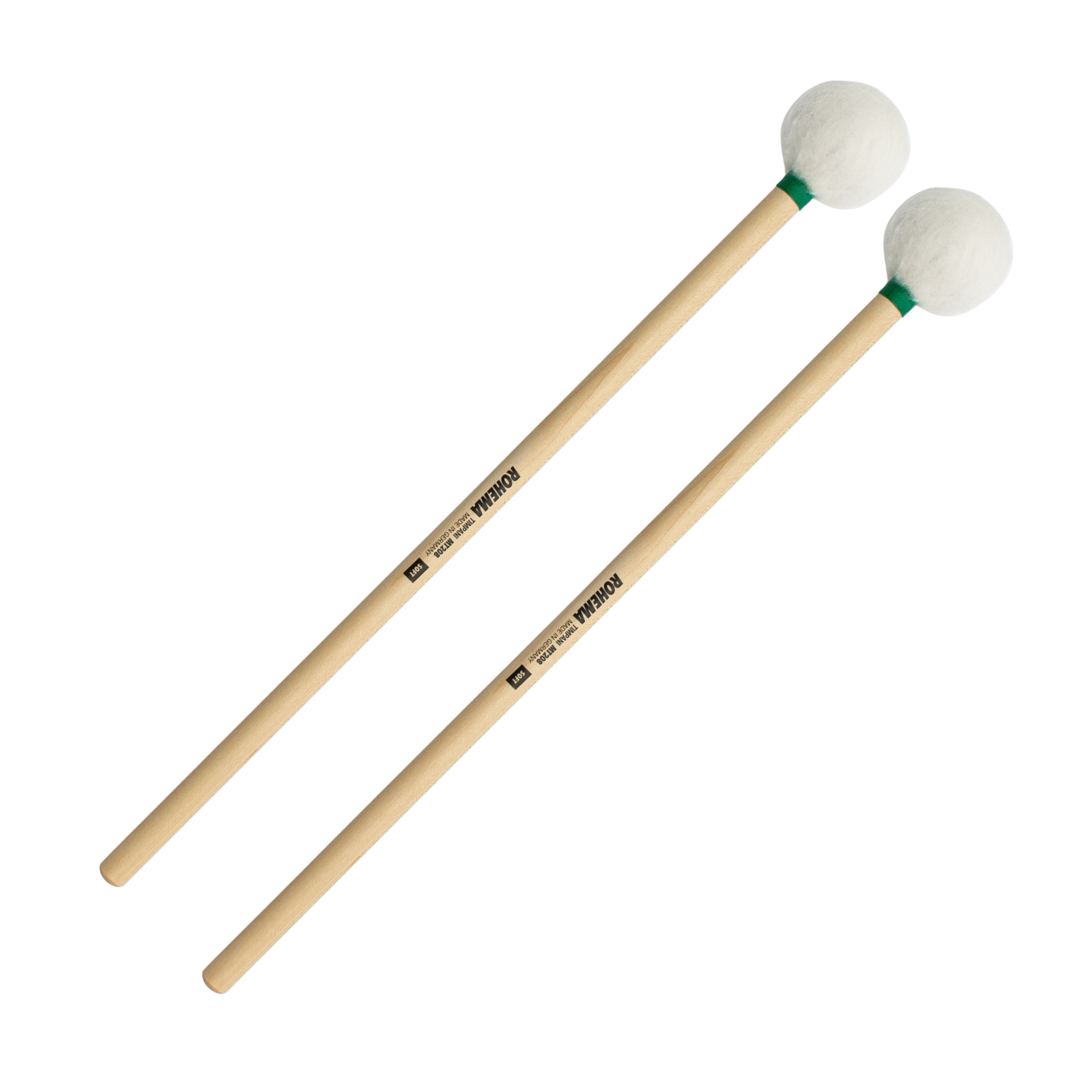 Rohema Paukenschlägel, Ahorn, MT-208 Soft