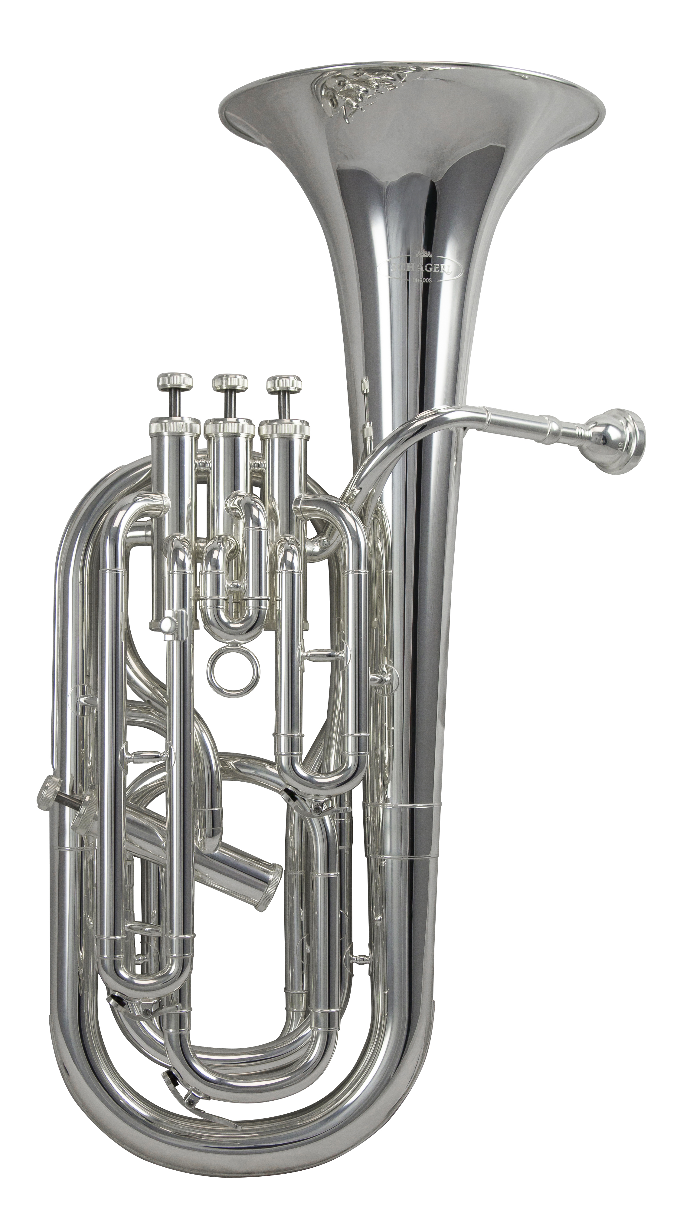 Schagerl Academica Bb baritone 900S silver plated 3+1
