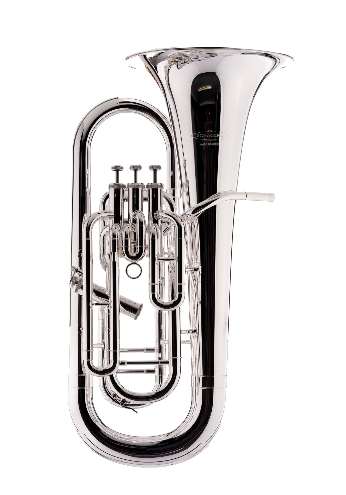 Schagerl Signature Euphonium "James Morrison" versilbert Schagerl Signature Euphonium "James Morrison" versilbert