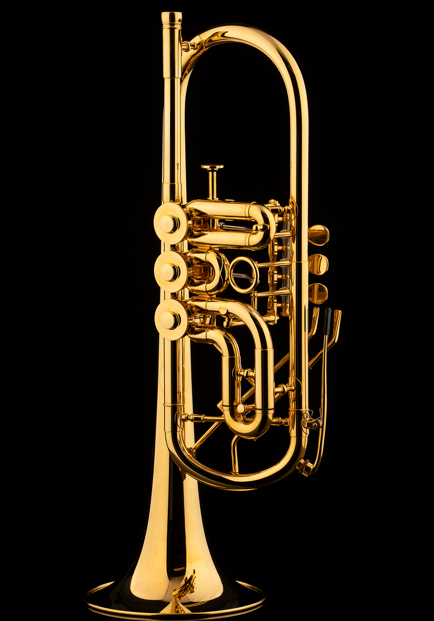 Schagerl C-Trompete "WIEN HEAVY" vergoldet