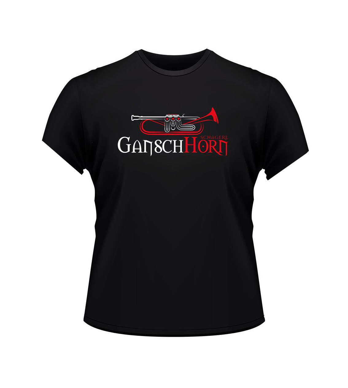 Schagerl T-Shirt Gansch Horn  black Medium 2019