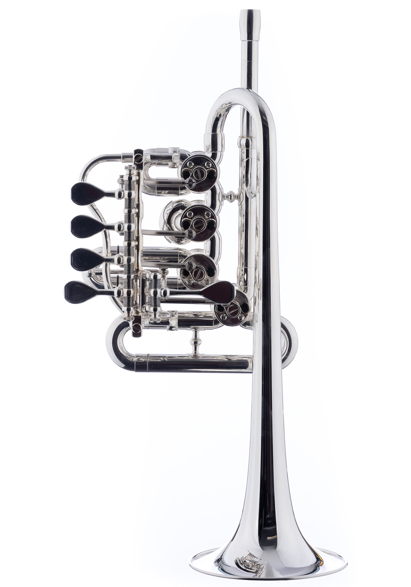 Schagerl Bb/A-Piccolotrumpet "BERLIN" silver plated