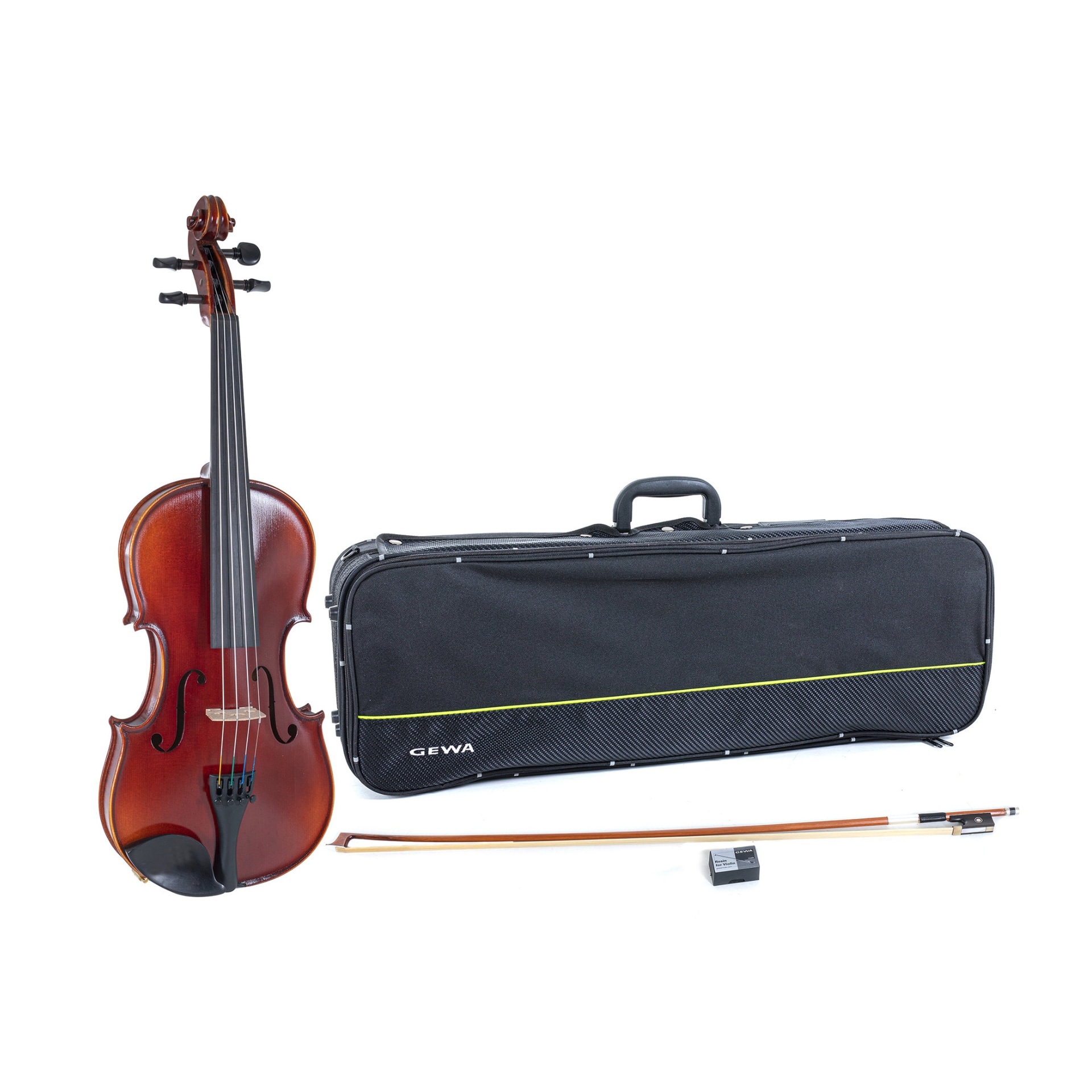 Gewa Violinset Ideale 4/4 mit Violinkoffer, spielfertig