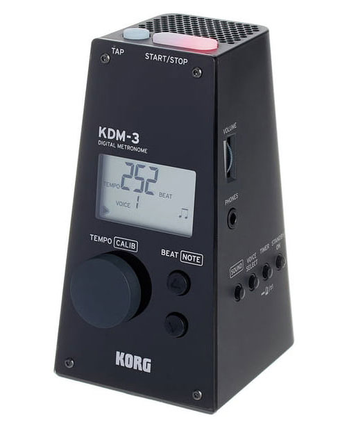Korg Digital Metronom KDM-3 BK schwarz