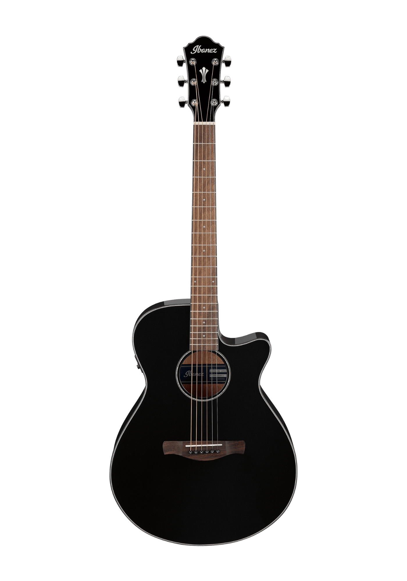 IBANEZ Westerngitarre AEG50-BK schwarz