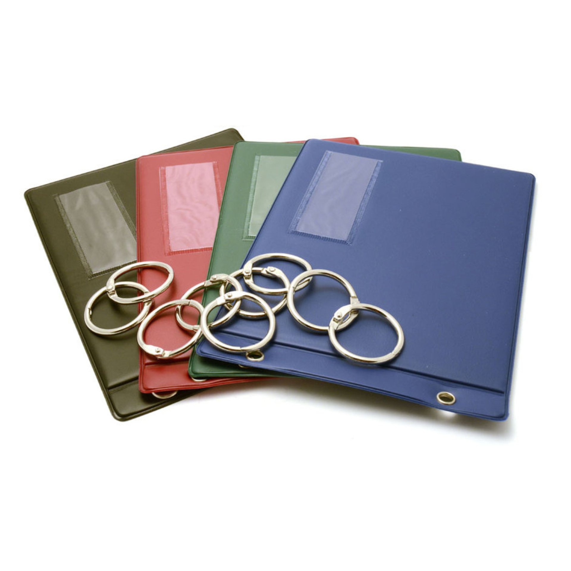 Marching book Egerländer blue incl. rings