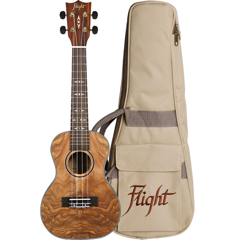 Flight Konzertukulele DUC-410 Wölkchen Esche inkl. Gig Bag Flight Konzertukulele DUC-410 Wölkchen Esche inkl. Gig Bag