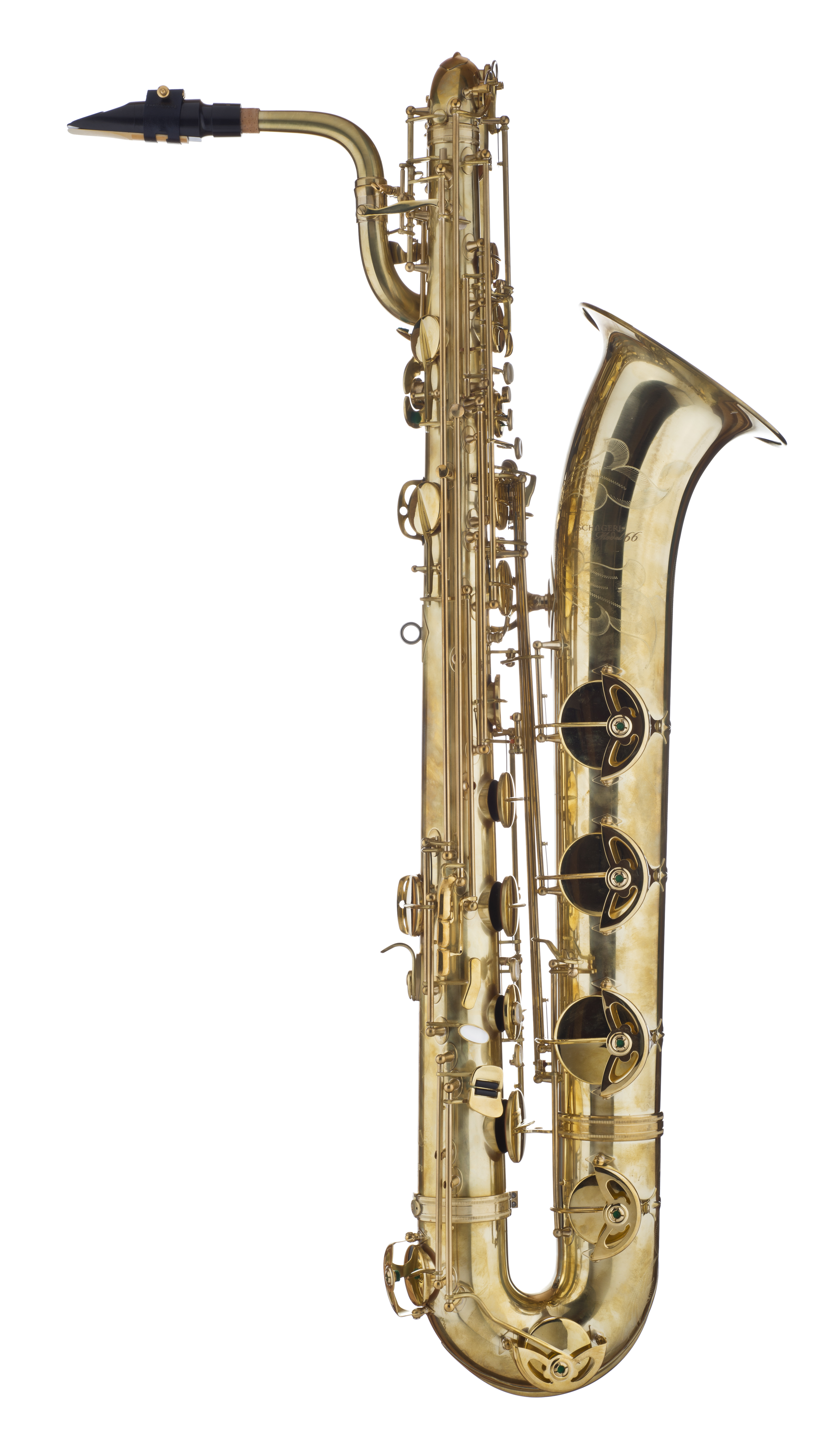 Schagerl Baritonsaxophon “Model 66FU“ unlackiert bei schagerl.com