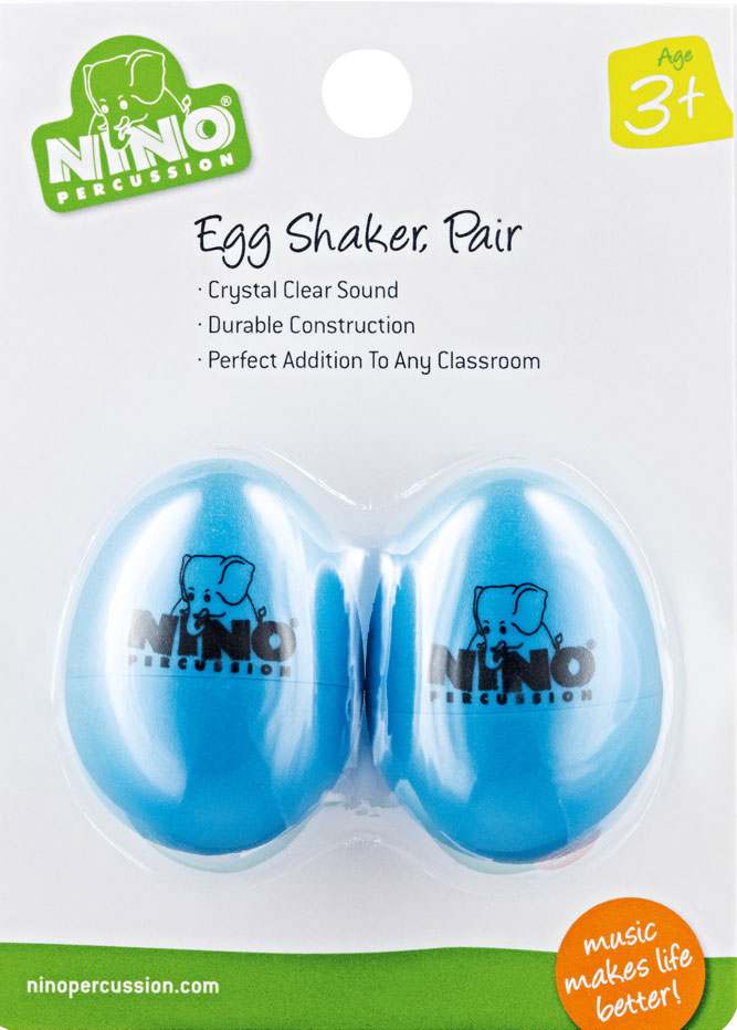 NINO Egg Shaker Paar, himmelblau