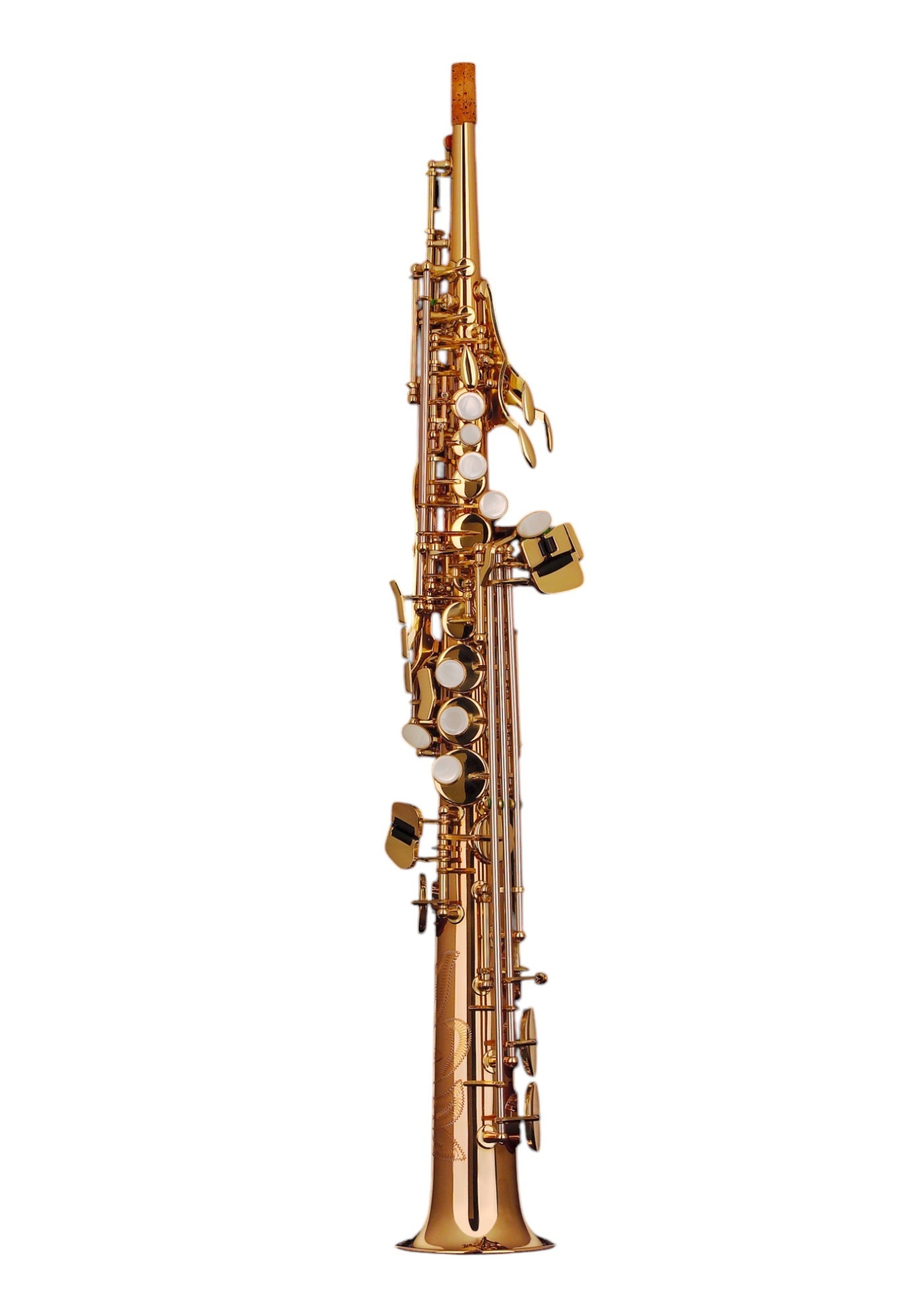 Schagerl Superior Sopransaxophon S-1LG, goldlackiert