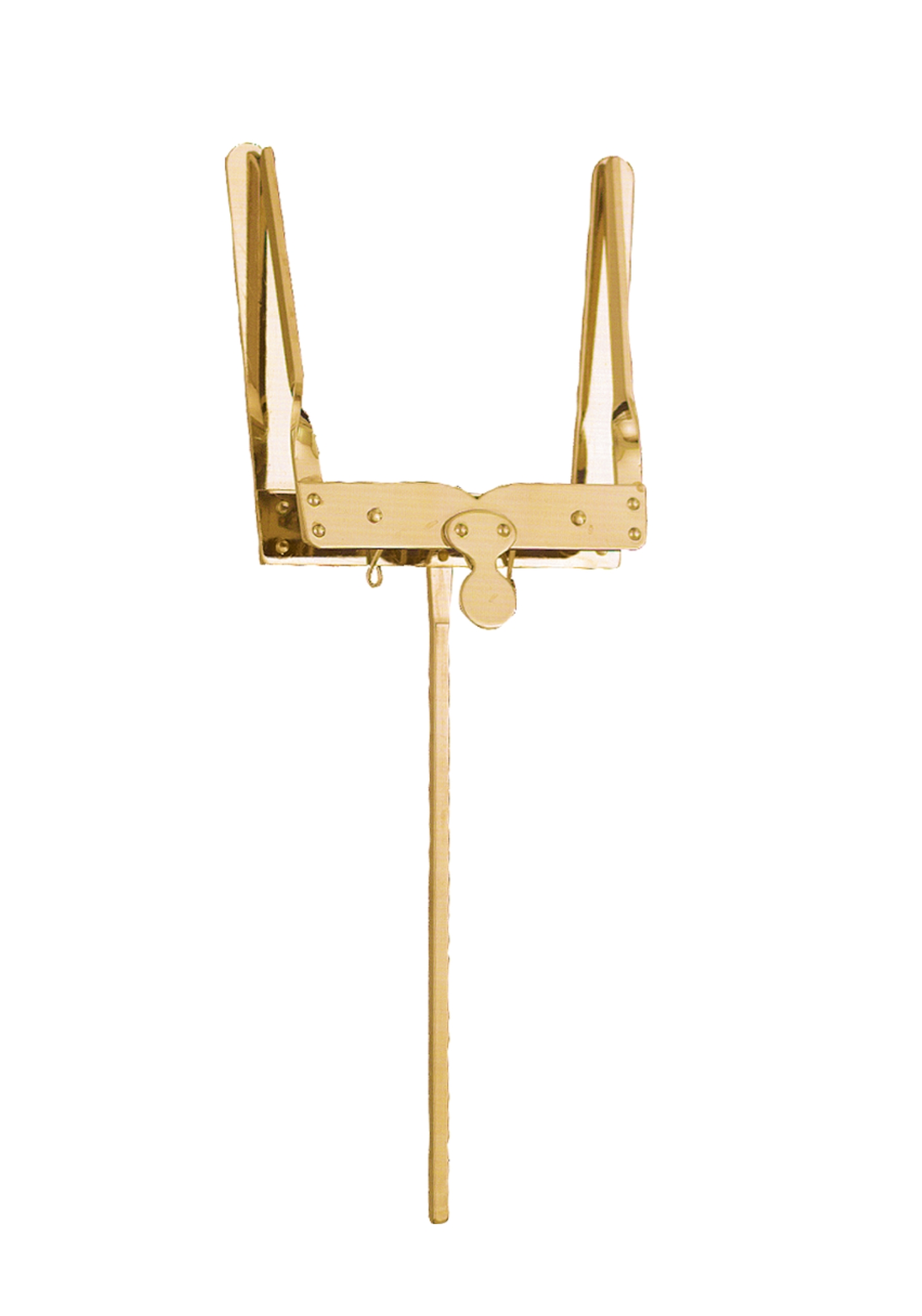 Marschgabel für Tuba, 14,5 cm, Messing Marschgabel für Tuba, 14,5 cm, Messing