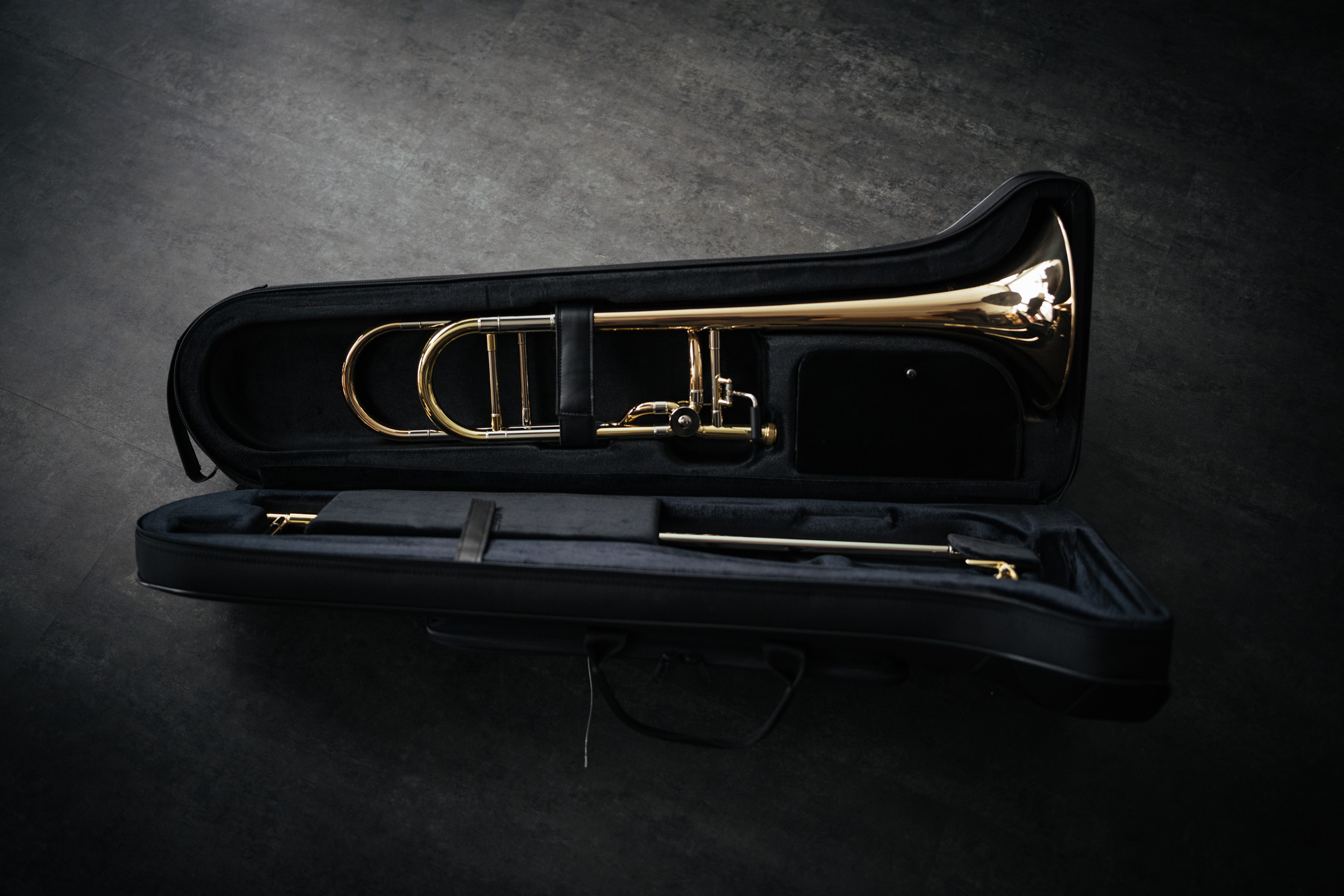 Schagerl Bb/F-Trombone Mnozilbrass lacquerd