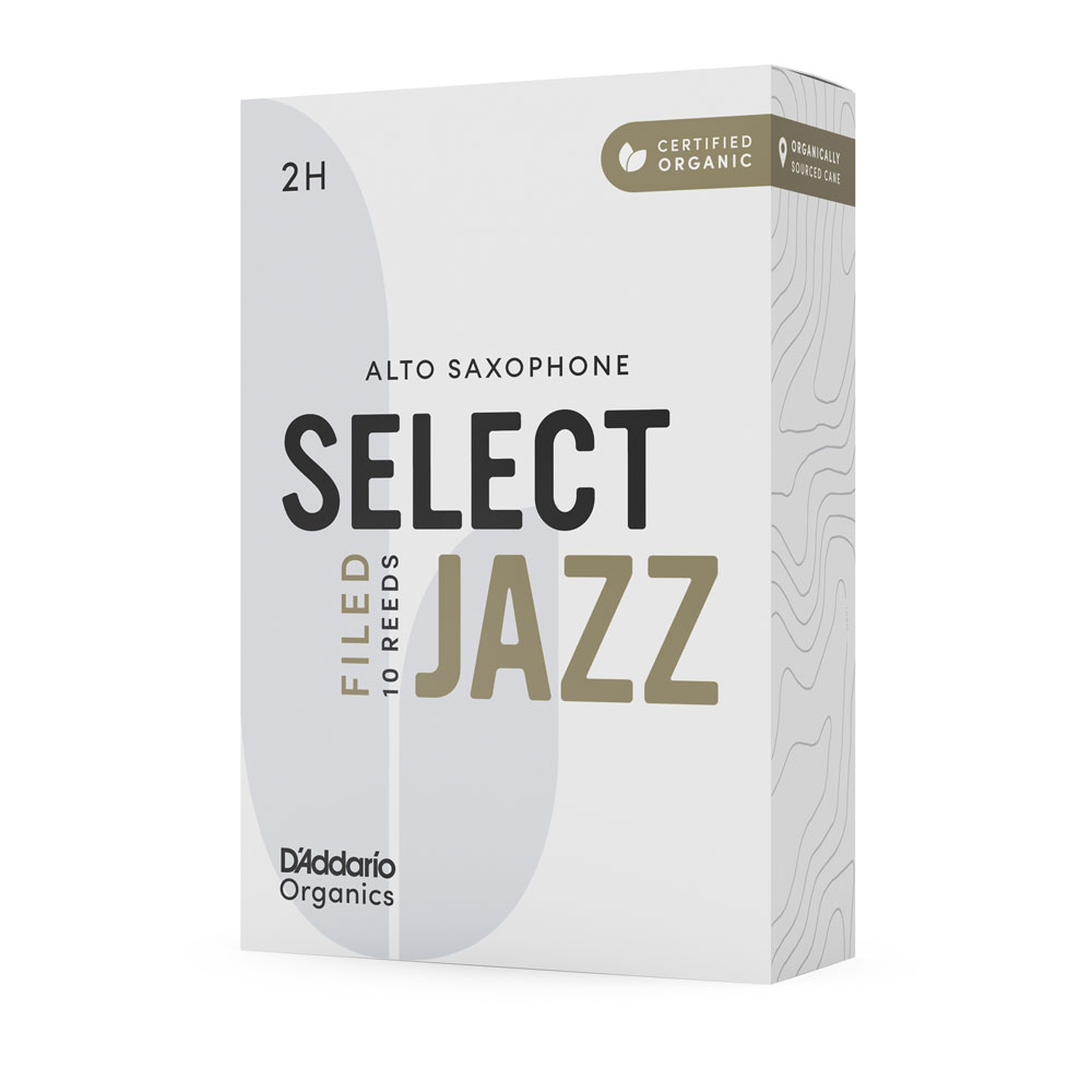 D Addario Organics Jazz Select Altsaxblätter 2h filed
