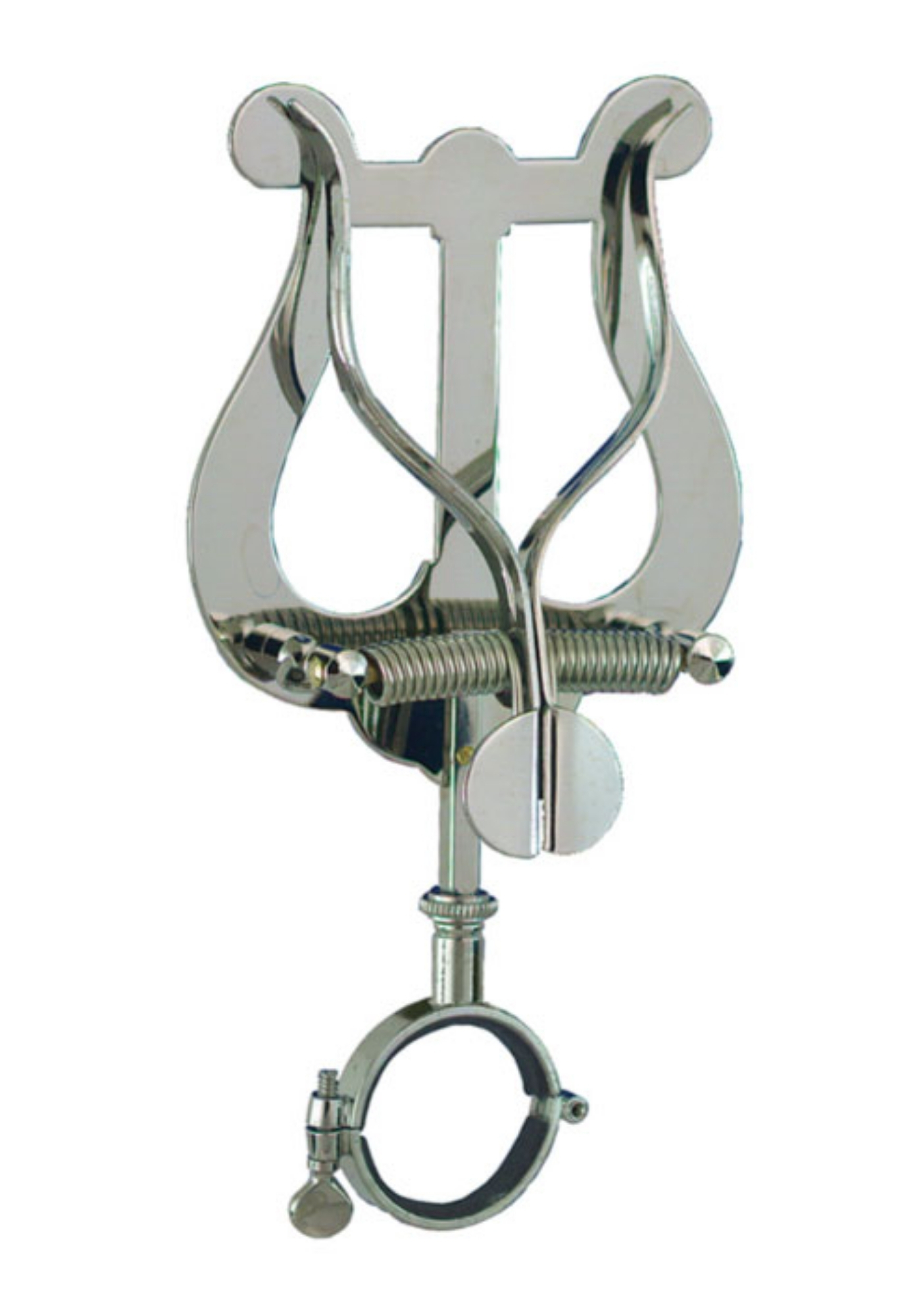 Marching Lyre for Eb Clarinet, nickel-plated, large lyre