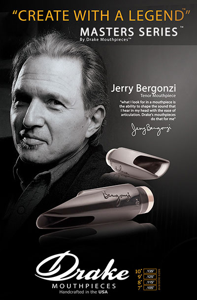 Aaron Drake Tenor Sax Mouthpiece Bergonzi "Slant Sig." 7*