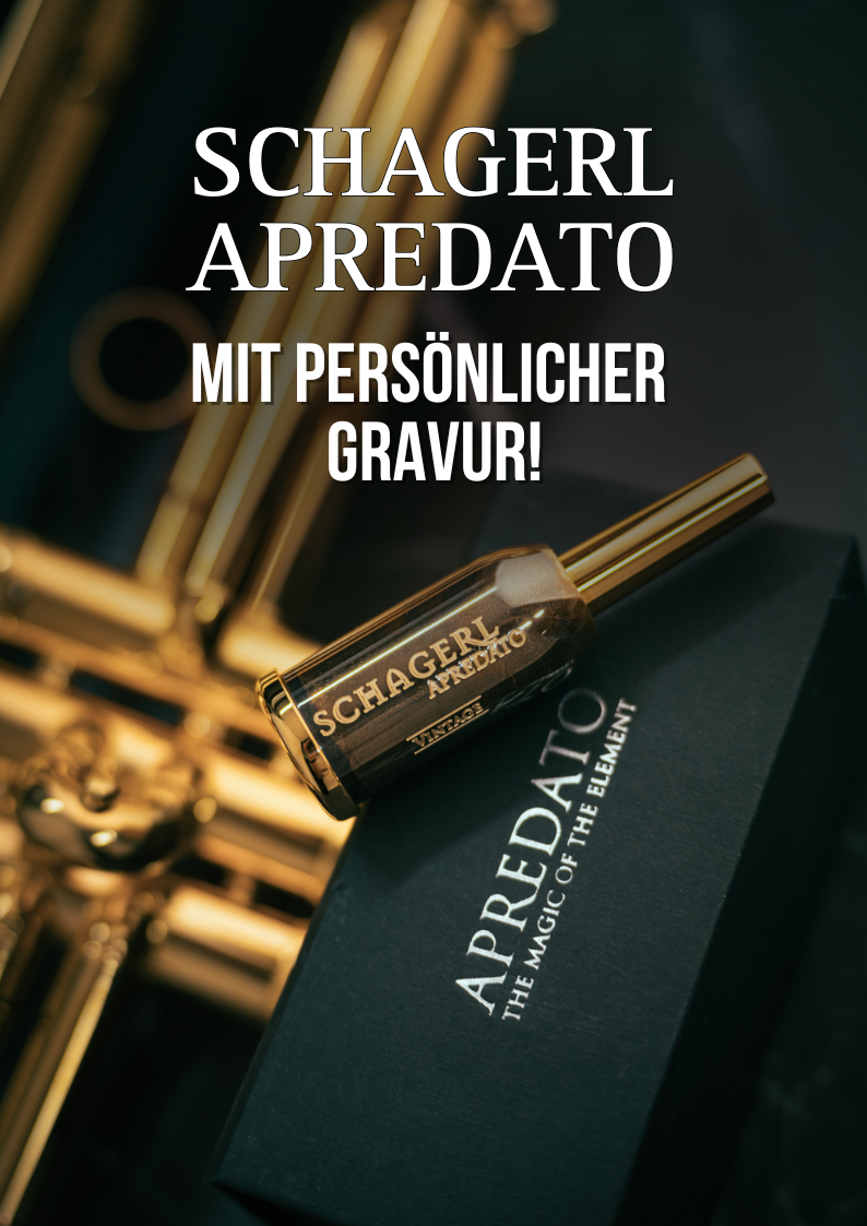 Schagerl apredato mouthpiece personalized engraving Schagerl Artist