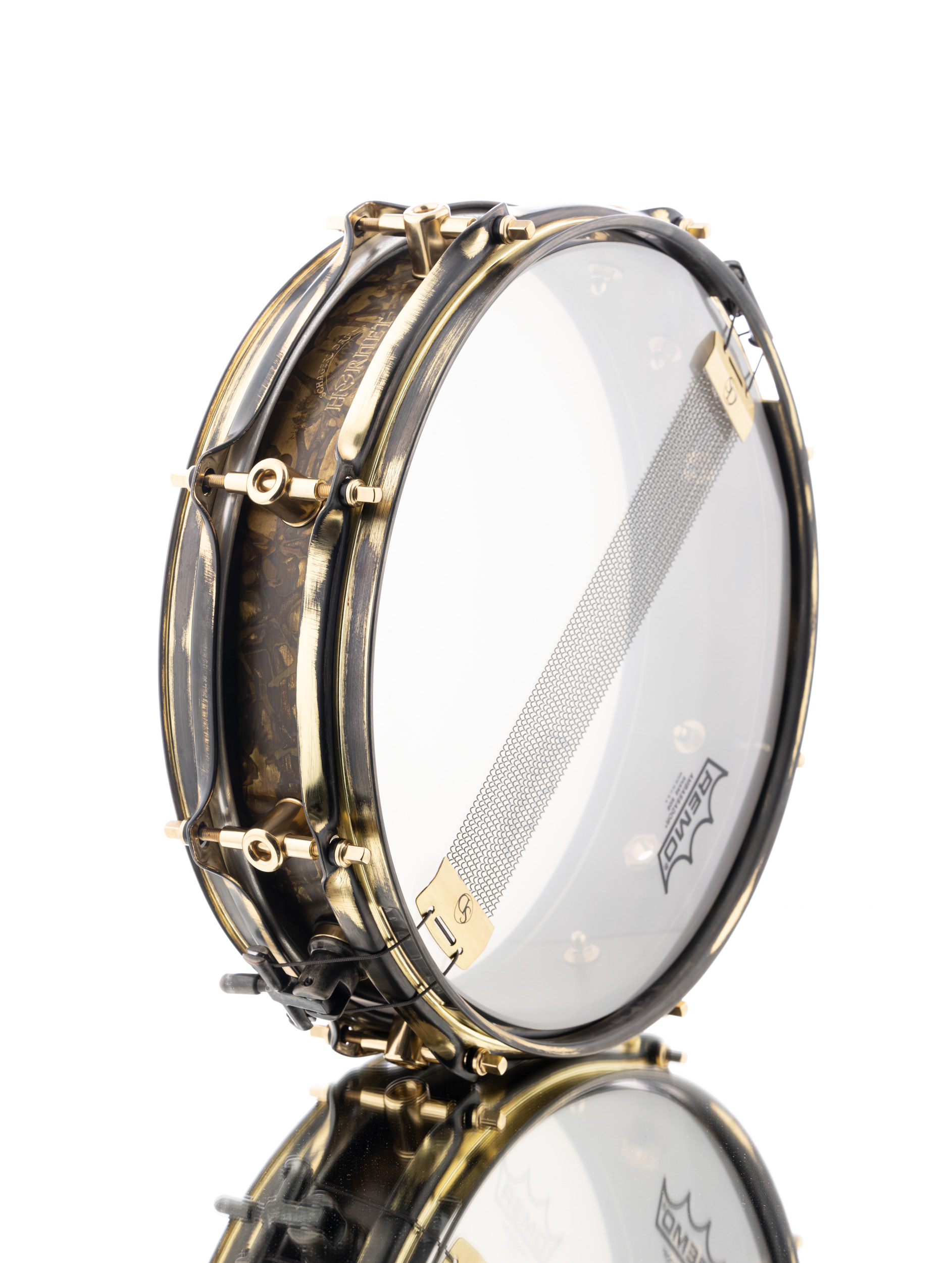 Schagerl Hornet 12"x3" Snare - Brass - Patina